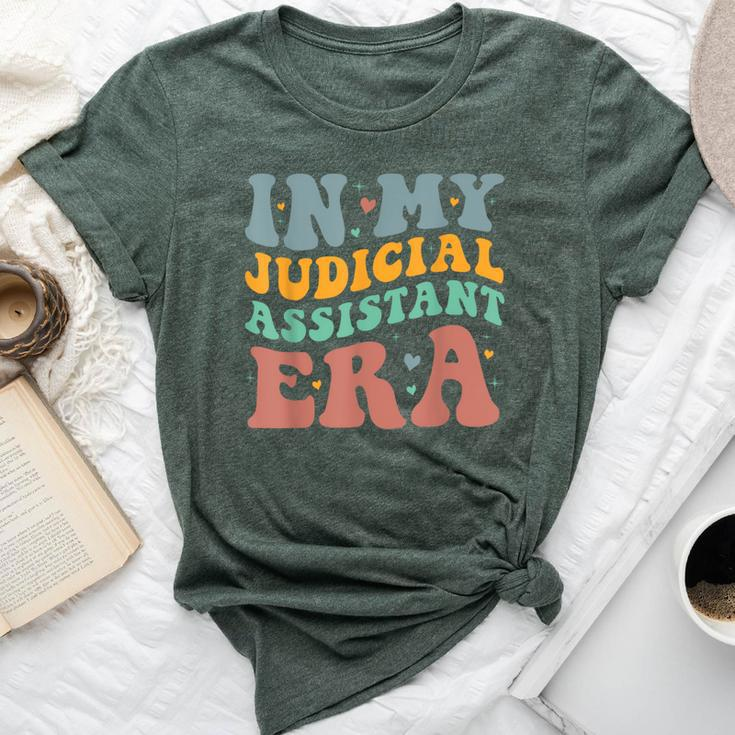 In My Judicial Assistant Era Groovy Bella Canvas T-shirt
