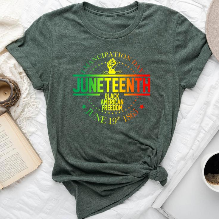 Junenth Is My Independence Day Afro Junenth Bella Canvas T-shirt