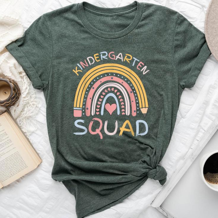 Kindergarten Squad Cute Retro Back To School Boys Girls Bella Canvas T-shirt