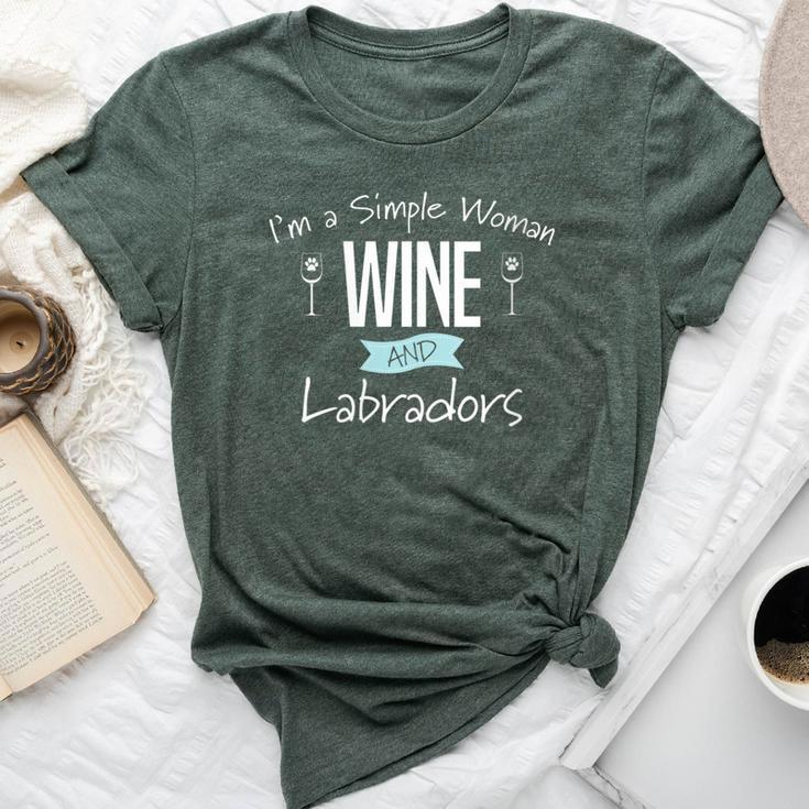 Labrador Dog Lab Lover Saying Pun Quote Bella Canvas T-shirt