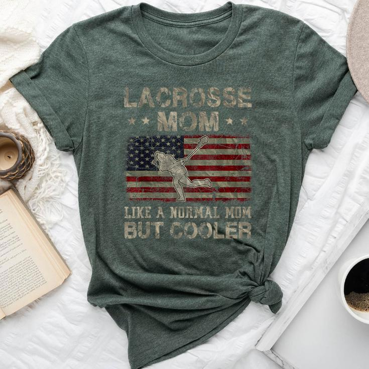 Lacrosse Mom Like A Normal Mom But Cooler Mother's Day Bella Canvas T-shirt