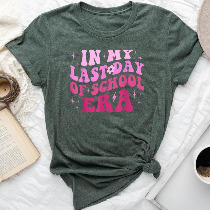 In My Last Day Of School Era Teacher Student Grad Bella Canvas T-shirt