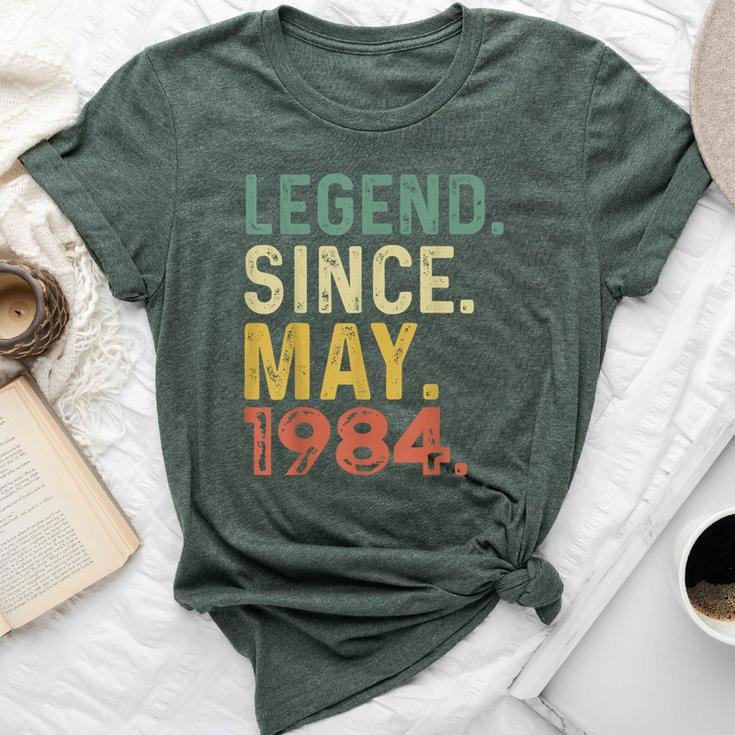 Legend Since May 1984 Vintage 40Th Birthday Women Bella Canvas T-shirt