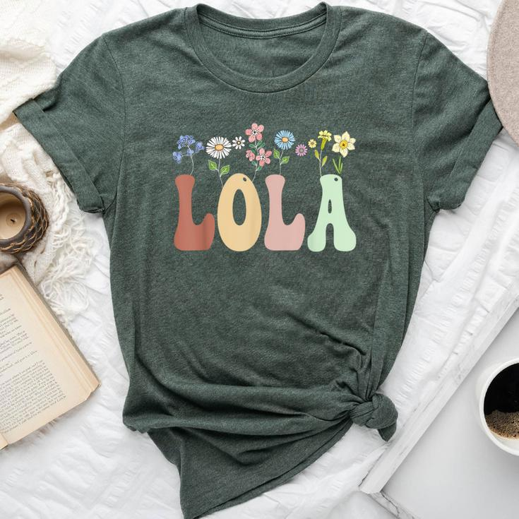 Lola Wildflower Floral Lola Bella Canvas T-shirt