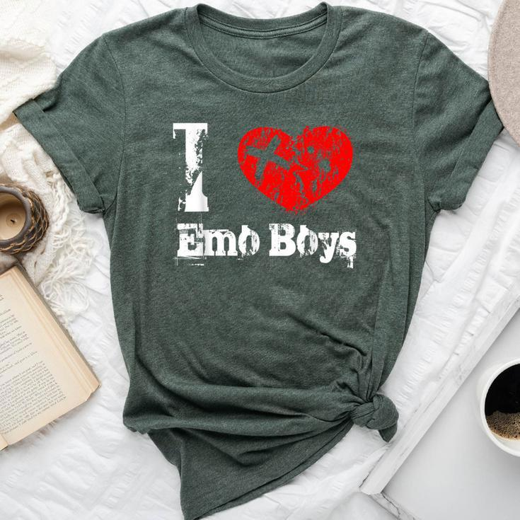 I Love Emo Boys I Love Emo Girls Emo Goth Matching Bella Canvas T-shirt