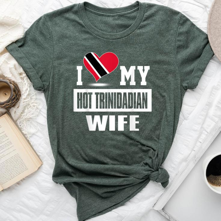 I Love My Hot Trinidadian Wife Trinidad And Tobago Bella Canvas T-shirt