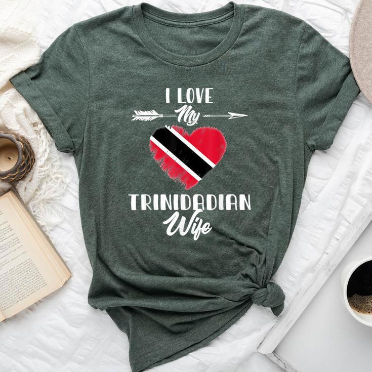 I Love My Trinidadian Wife Trinidad And Tobago Bella Canvas T-shirt