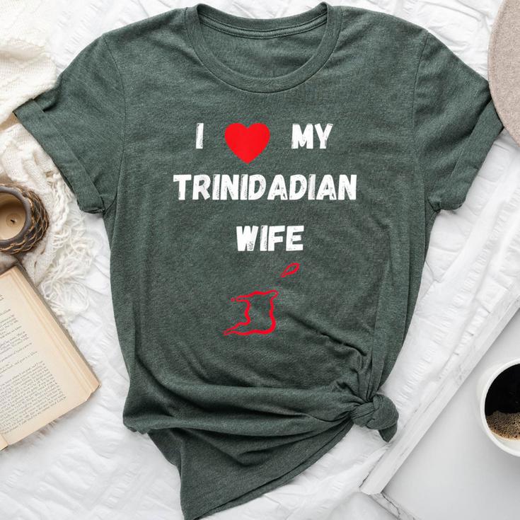 I Love My Trinidadian Wife Trinidad And Tobago Bella Canvas T-shirt