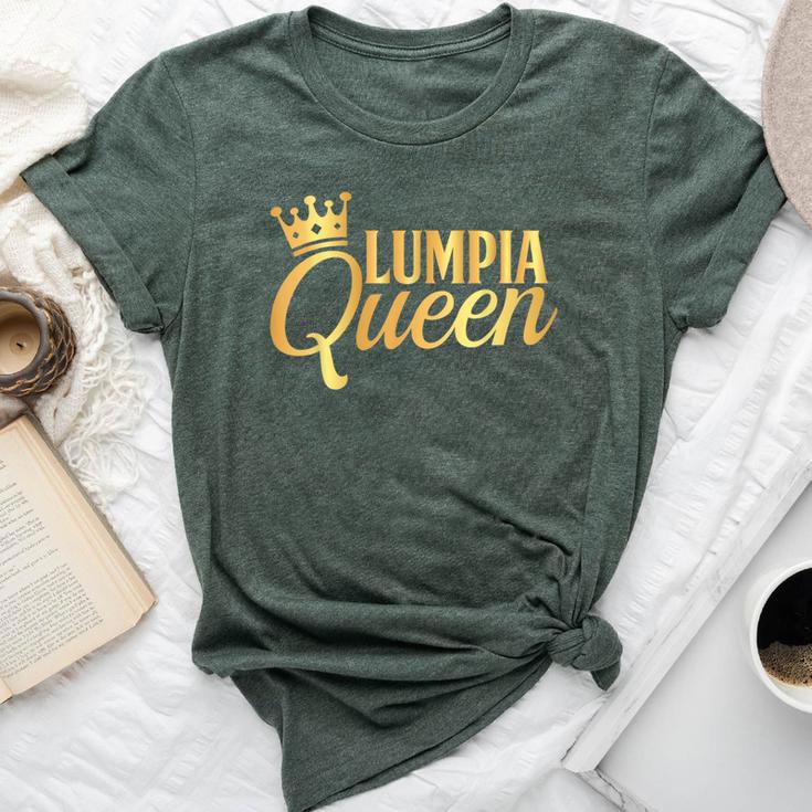 Lumpia Queen Filipino Food Pinoy Pride Girls Bella Canvas T-shirt