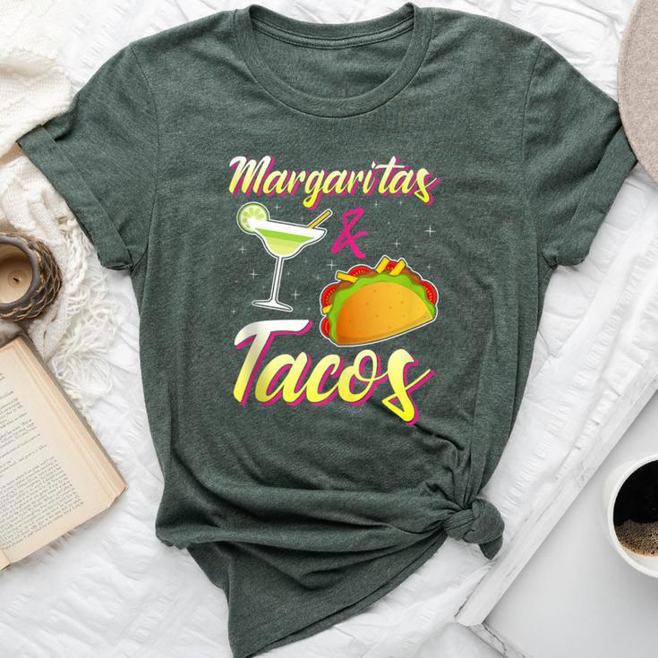 Margaritas & Tacos Are Life Food I Love Taco Tequila Bella Canvas T-shirt