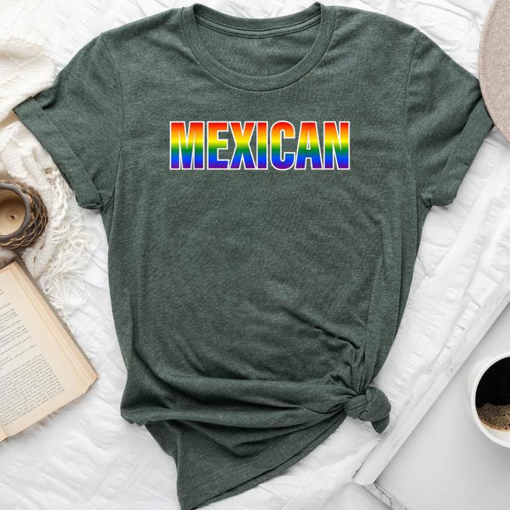 Mexican Pride Lgbtq Rainbow Mexico Pride Bella Canvas T-shirt