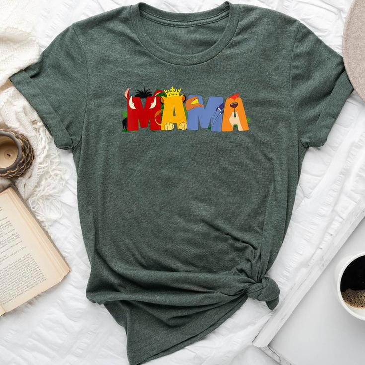 Mom And Dad Mama Of The Birthday Boy Lion Family Matching Bella Canvas T-shirt