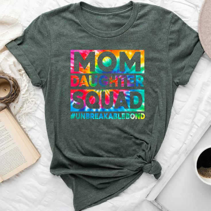 Mom And Daughter Squad Unbreakable Bond Tie Dye Print Bella Canvas T-shirt
