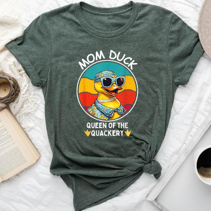 Mom Duck Queen Of The Quackery Mama Duck Mother's Day Bella Canvas T-shirt