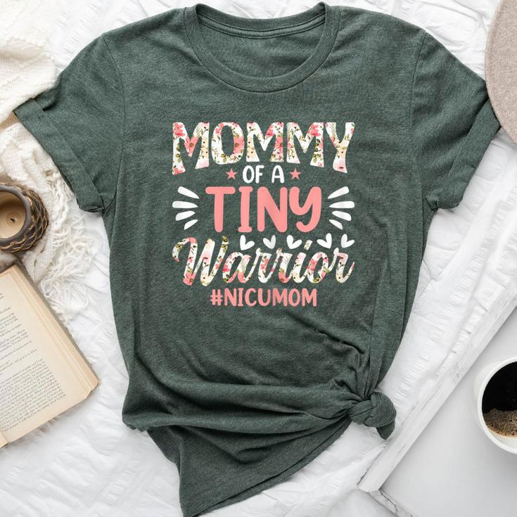 Mommy Of A Tiny Warrior Happy Mother's Day Nicu Mom Bella Canvas T-shirt