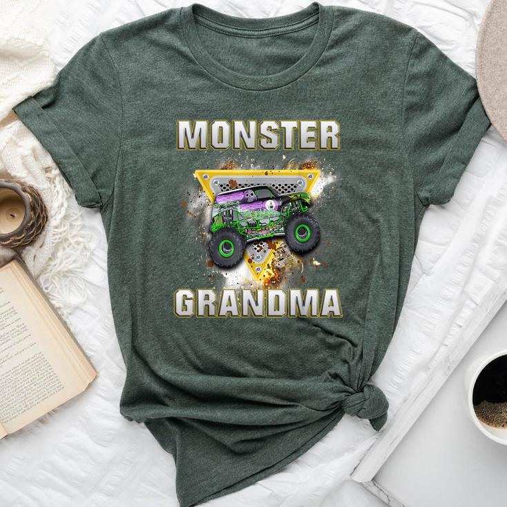 Monster Truck Grandma Monster Truck Are My Jam Truck Lovers Bella Canvas T-shirt