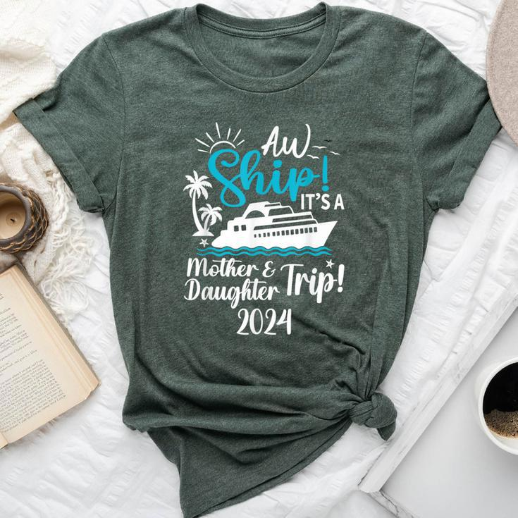 Mother Daughter Trip 2024 Cruise Vacation Mom Matching Bella Canvas T-shirt