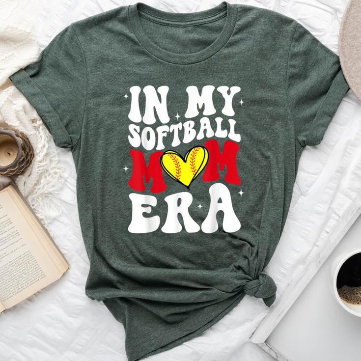 In My Softball Mom Era Softball Mama Bella Canvas T-shirt