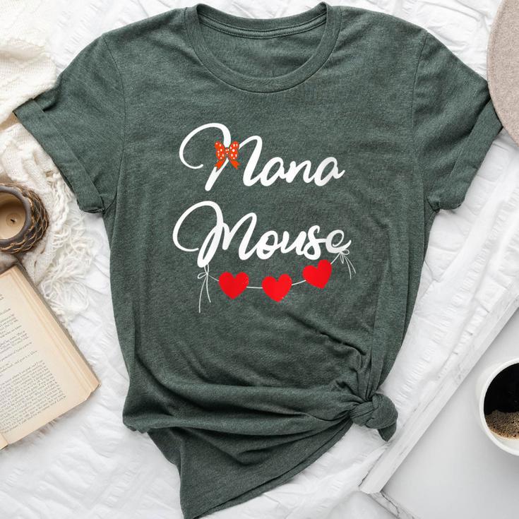 Nana Mouse Grandma Grandmother Granny Mother's Day Bella Canvas T-shirt