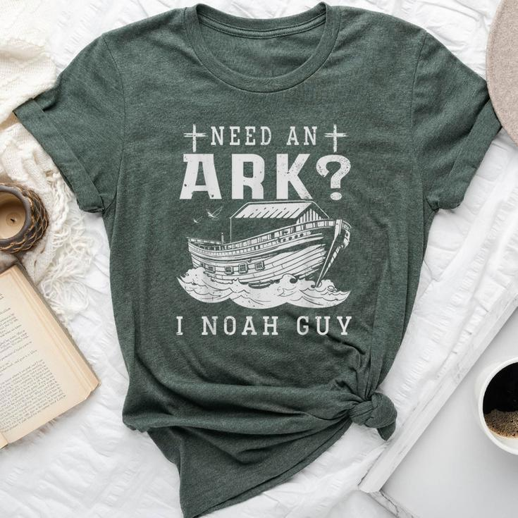 Need An Ark I Noah Guy Christian God Jesus Bible Verse Bella Canvas T-shirt