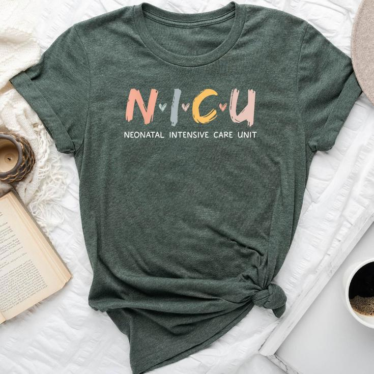 Nicu Nurse Neonatal Intensive Care Unit Nursing Bella Canvas T-shirt
