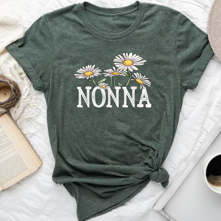 Nonna Floral Chamomile Mother's Day Nonna Bella Canvas T-shirt