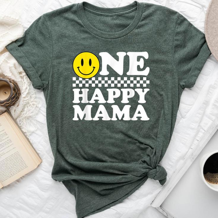 One Happy Dude Mama 1St Birthday Family Matching Bella Canvas T-shirt