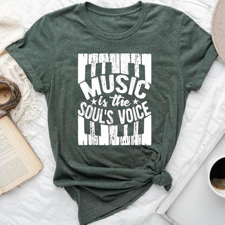 Pianist Piano Player For Soul Music Dad Mom Bella Canvas T-shirt