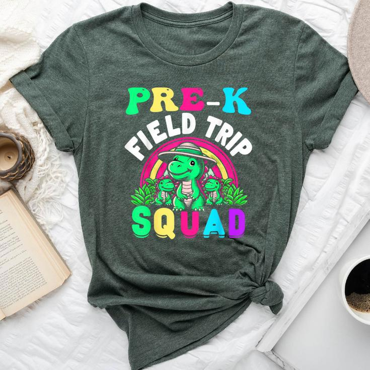 Pre-K Field Trip Squad Preschool Teacher Field Day School Bella Canvas T-shirt