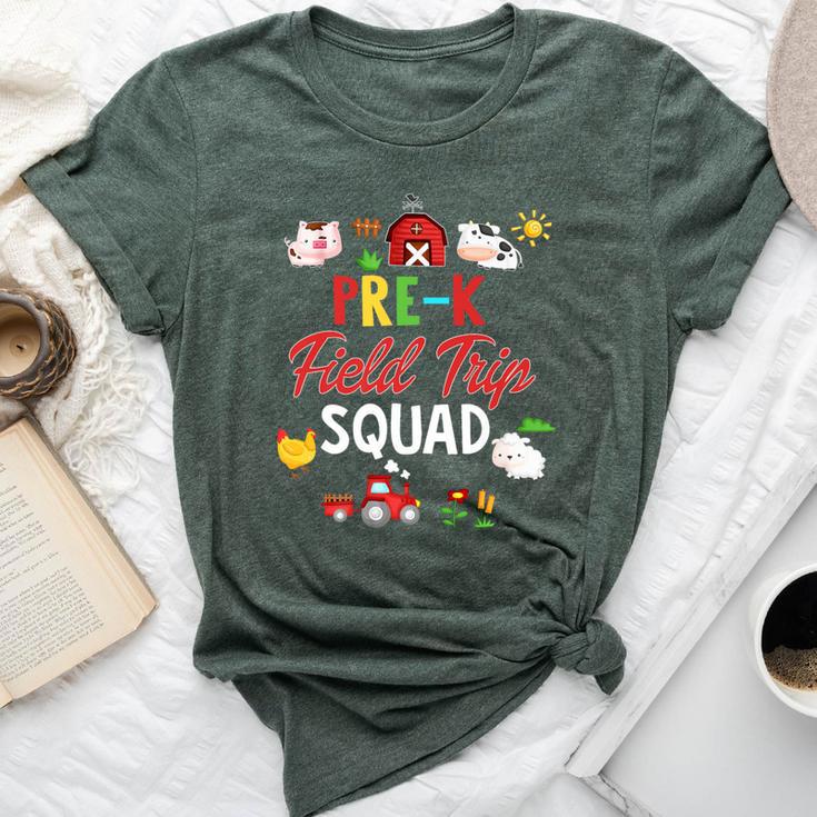 Pre-K Field Trip Squad Teacher Students Matching Bella Canvas T-shirt