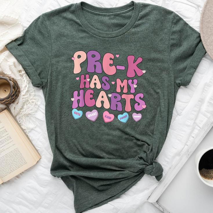 Pre-K Has My Heart Valentines Day Teacher Student Bella Canvas T-shirt