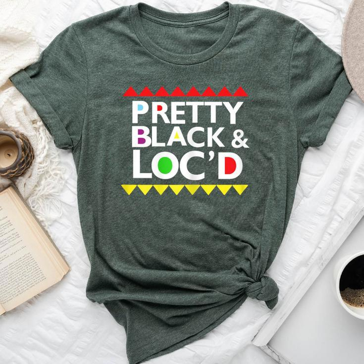Pretty Black Locs For Loc'd Up Dreadlocks Girl Melanin Bella Canvas T-shirt