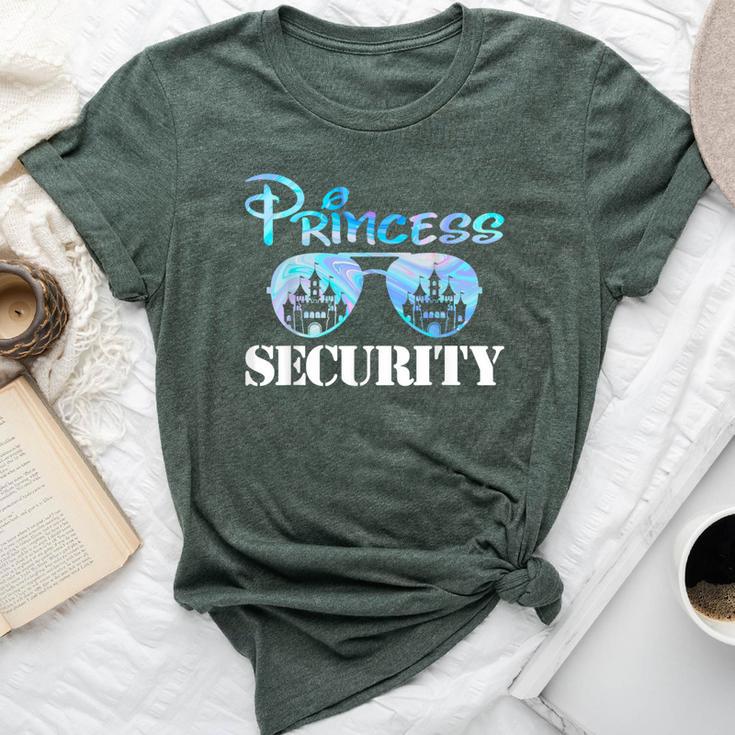 Princess Security Team Dad Mom Birthday Party Family Trip Bella Canvas T-shirt