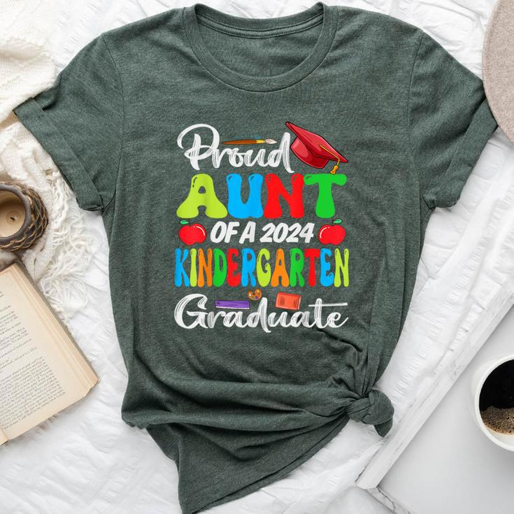 Proud Aunt Of A 2024 Kindergarten Graduate Bella Canvas T-shirt