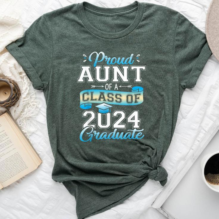 Proud Aunt Of A Class Of 2024 Graduate Senior 2024 Bella Canvas T-shirt