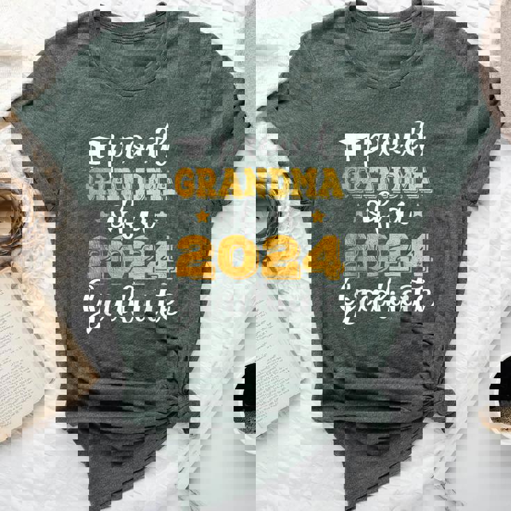 Proud Grandma Of A 2024 Graduate Class Of 2024 Graduation Bella Canvas T-shirt