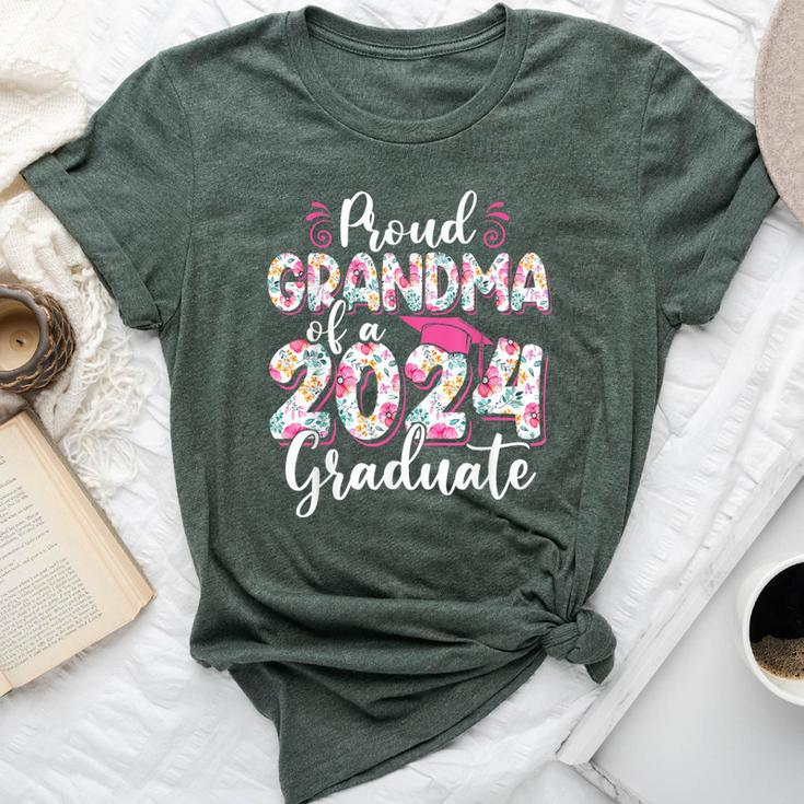 Proud Grandma Of A 2024 Graduate Family Graduation Bella Canvas T-shirt
