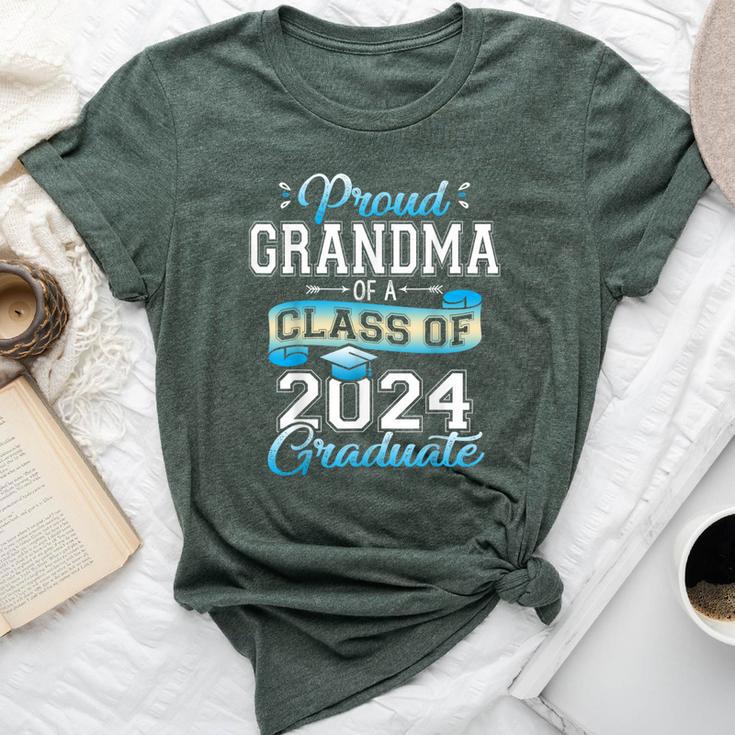 Proud Grandma Of A Class Of 2024 Graduate Senior 2024 Bella Canvas T-shirt