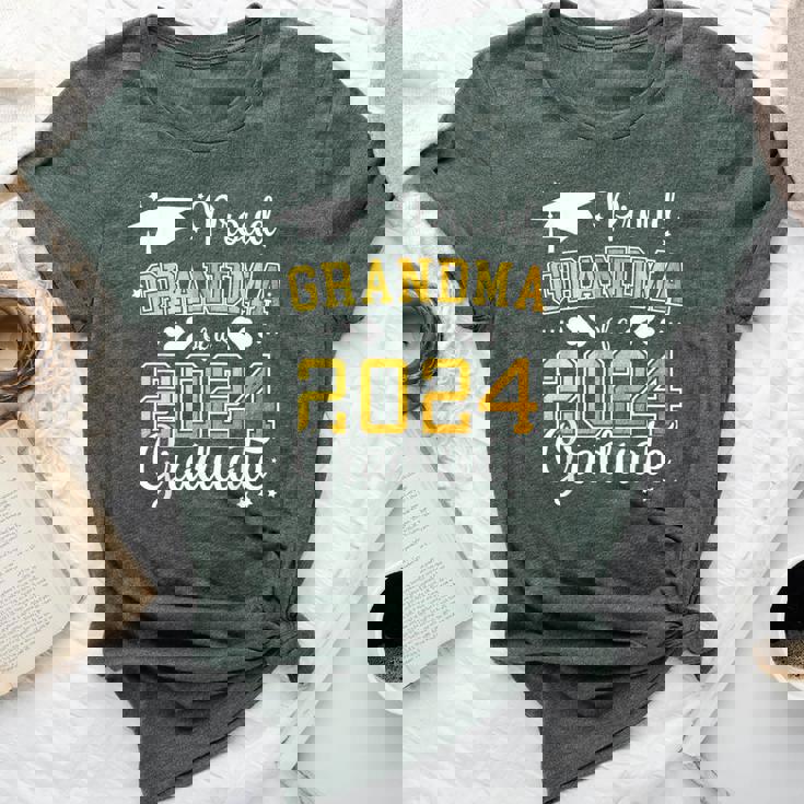 Proud Grandma Of A Class Of 2024 Graduate 2024 Senior 2024 Bella Canvas T-shirt