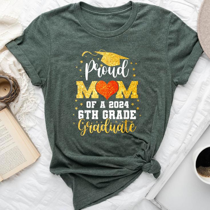 Proud Mom Of A Class Of 2024 Graduate 6Th Grade Graduation Bella Canvas T-shirt