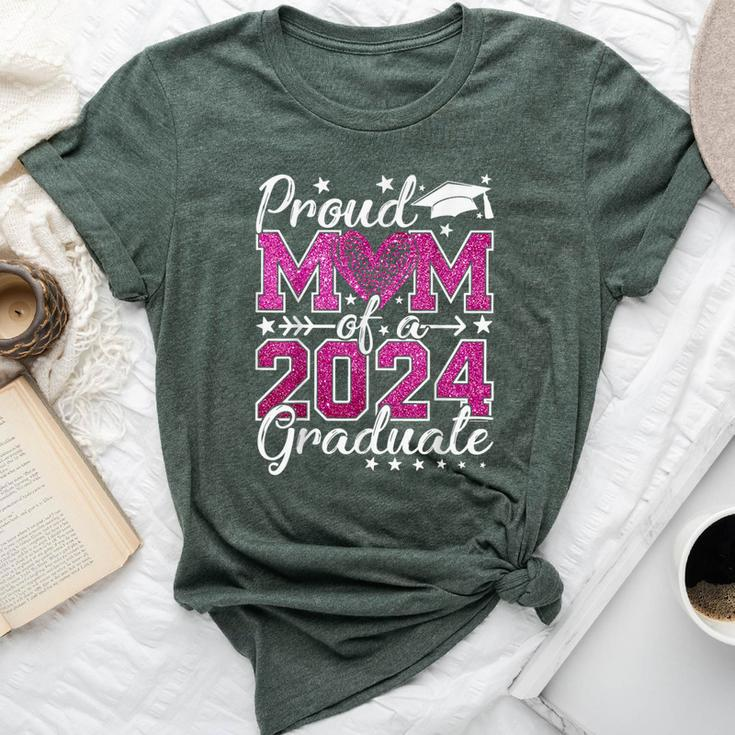 Proud Mom Of A Class Of 2024 Graduate 2024 Senior Mom 2024 Bella Canvas T-shirt
