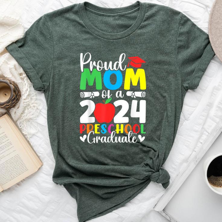 Proud Mom Of A Class Of 2024 Preschool Graduate Graduation Bella Canvas T-shirt