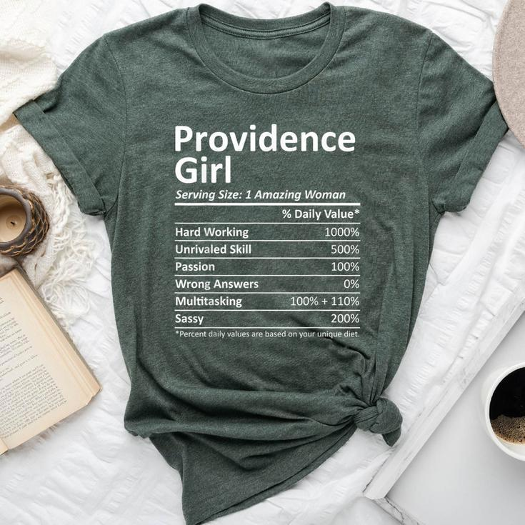 Providence Girl Ri Rhode Island City Home Roots Bella Canvas T-shirt