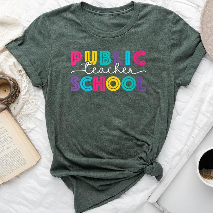 Public School Teacher Bella Canvas T-shirt