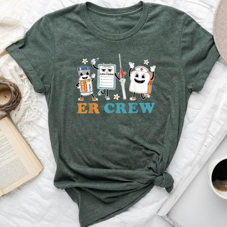 Retro Er Crew Emergency Room Er Ed Nurse Tech Bella Canvas T-shirt