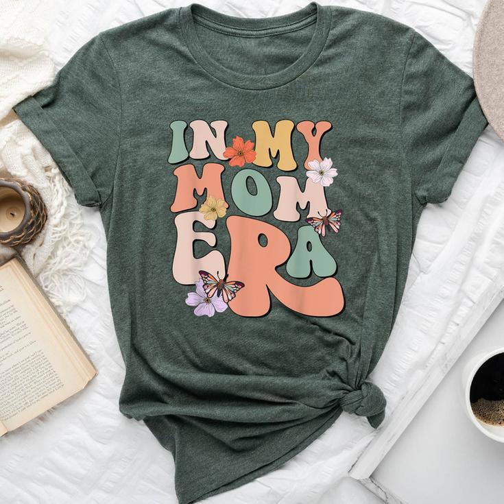 Retro Groovy In My Mom Era Butterfly Mother's Day Bella Canvas T-shirt
