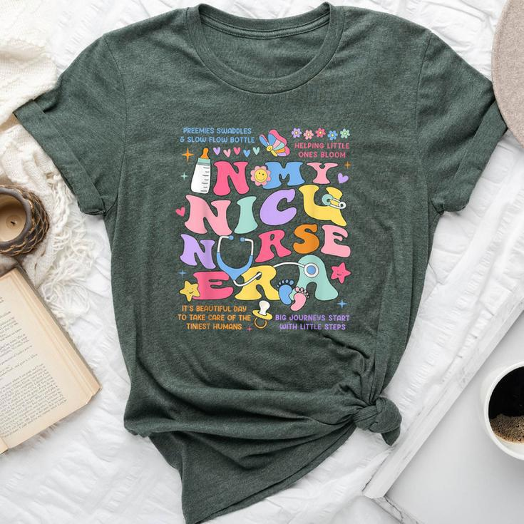Retro In My Nicu Nurse Era Neonatal Icu Nurse Graduation Bella Canvas T-shirt
