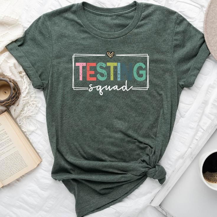 Retro Testing Squad Teacher Test Day Bella Canvas T-shirt