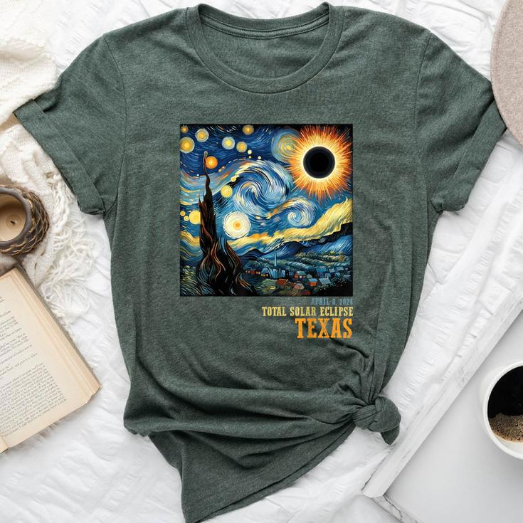 Retro Total Solar Eclipse 2024 Texas For Kid Bella Canvas T-shirt