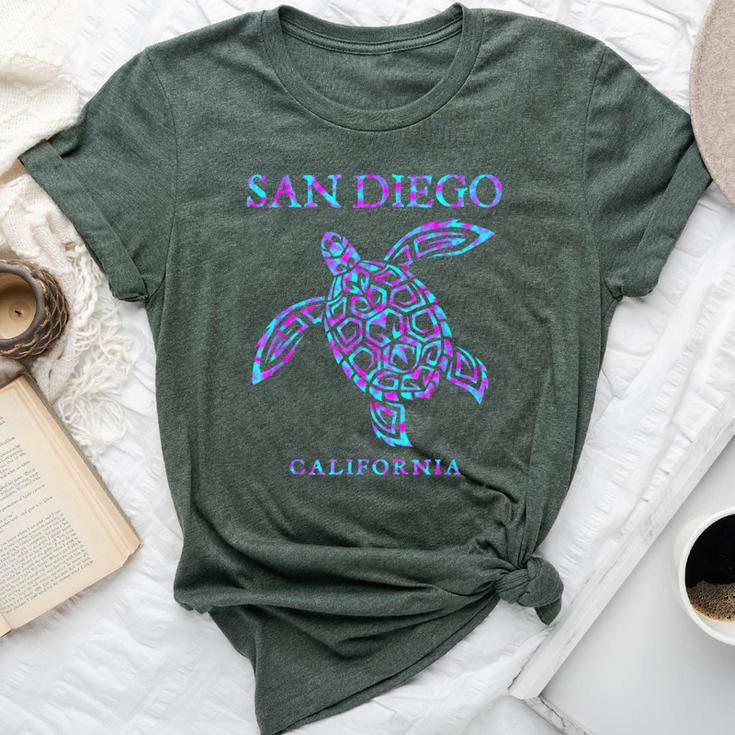 San Diego California Sea Turtle Boys Girls Toddler Bella Canvas T-shirt